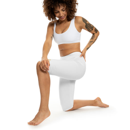 Women’s Capri Leggings in White