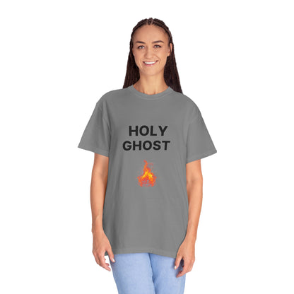 Holy Ghost Fire Tee with Black Letters