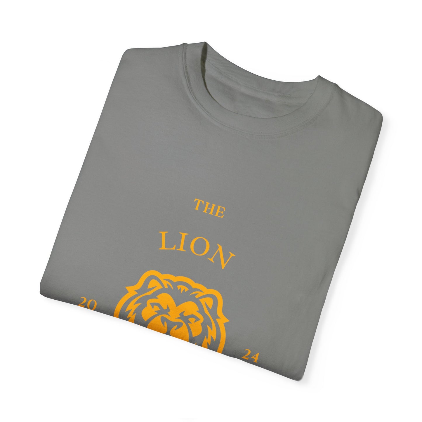 The Lion Tribe Tee with Gold Letters