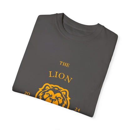 The Lion Tribe Tee with Gold Letters