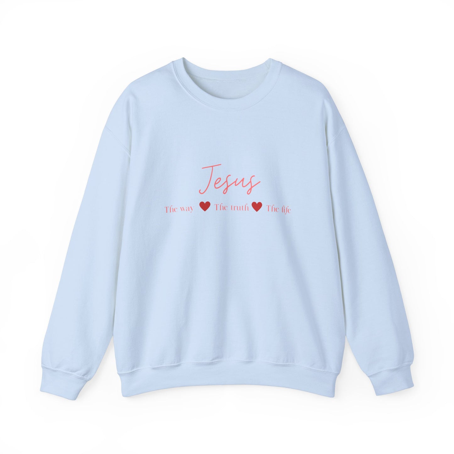 The Jesus Unisex Crewneck Sweatshirt – Jesus The Way, The Truth, The Life