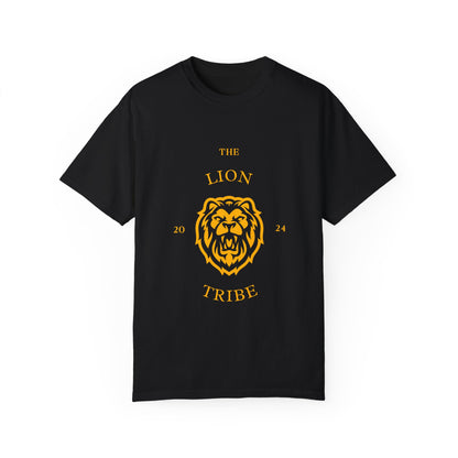 The Lion Tribe Tee with Gold Letters