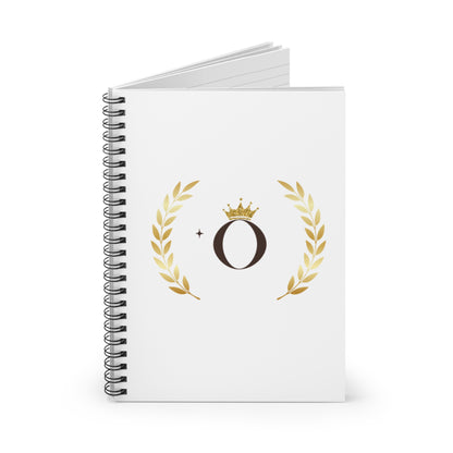 The O Spiral Notebook - Ruled Line