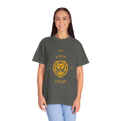 The Lion Tribe Tee with Gold Letters