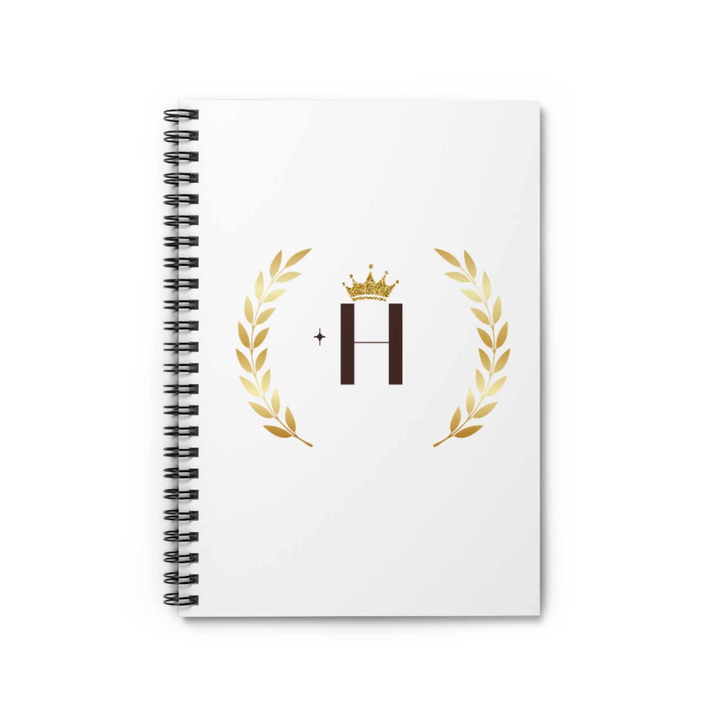 The H Spiral Notebook - Ruled Line