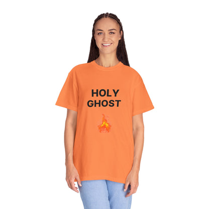 Holy Ghost Fire Tee with Black Letters