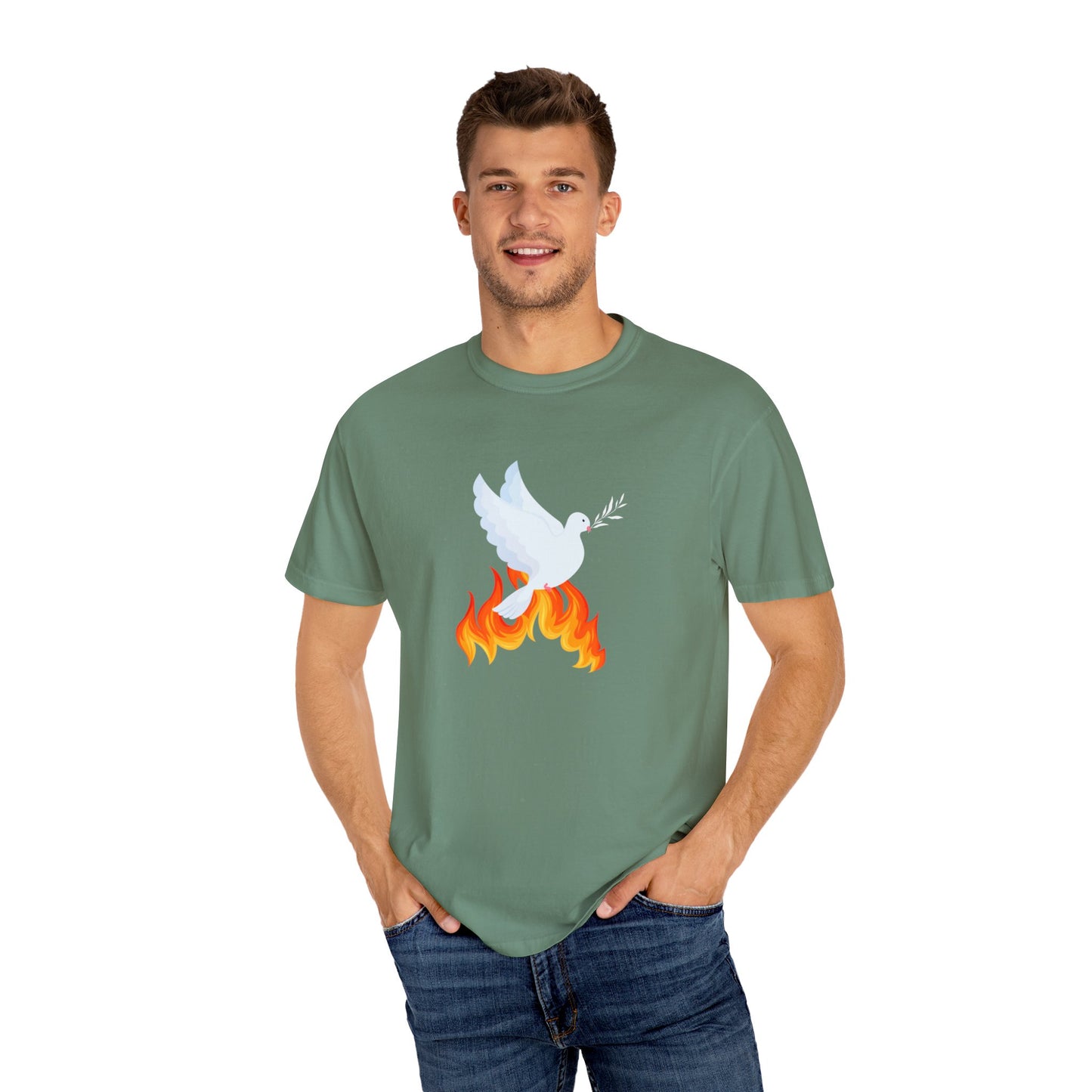 The Dove and Fire Tee