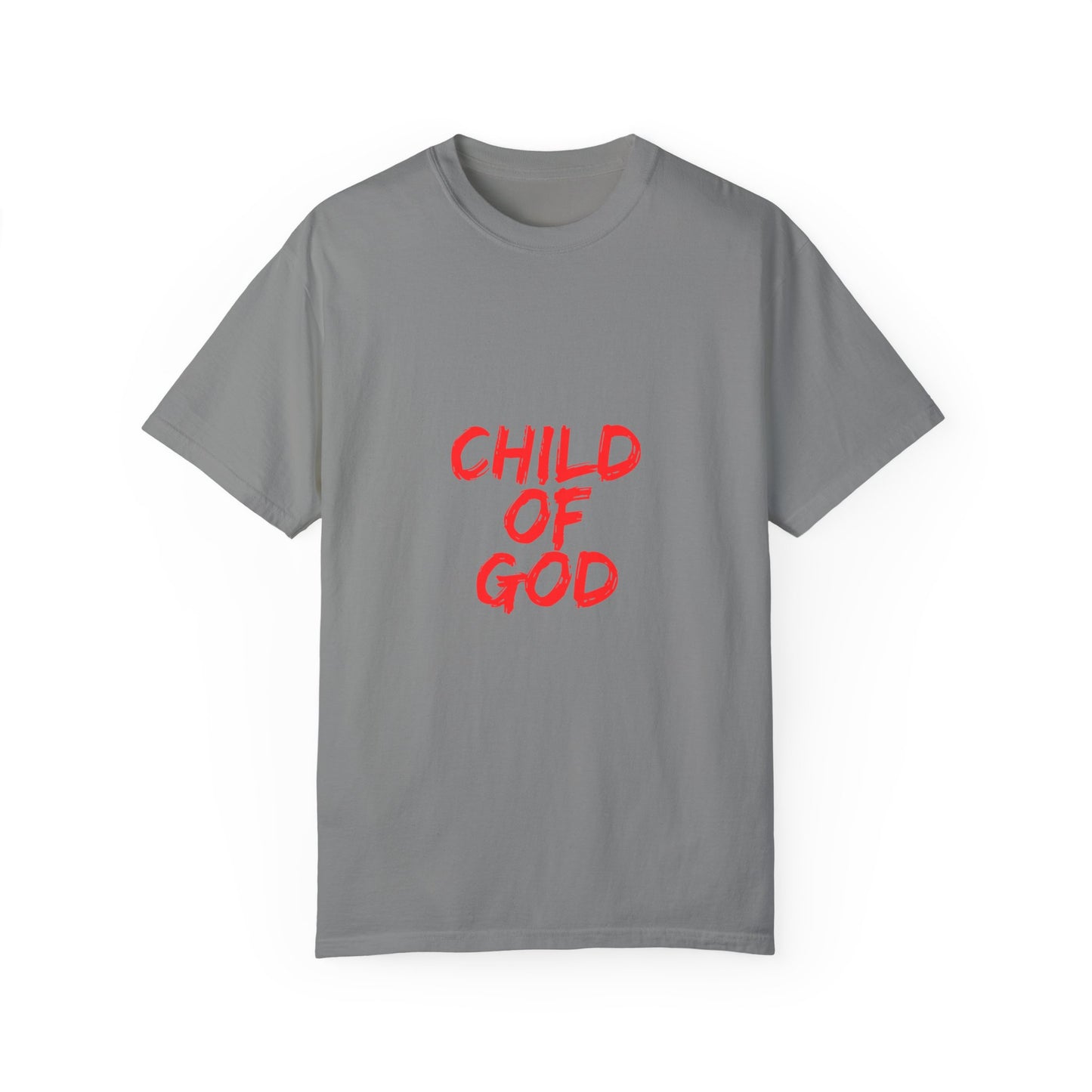 The Child of God Tee with Red Letters