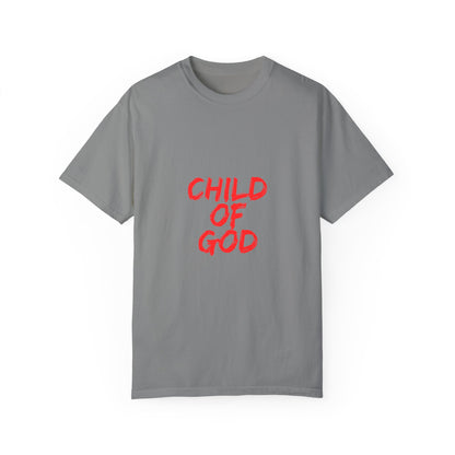 The Child of God Tee with Red Letters