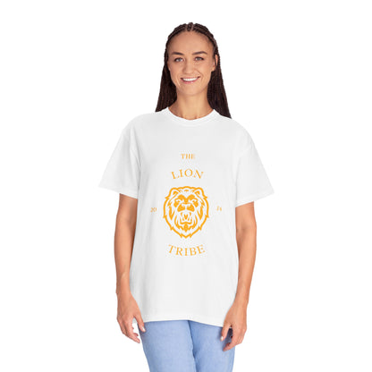 The Lion Tribe Tee with Gold Letters