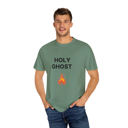 Holy Ghost Fire Tee with Black Letters