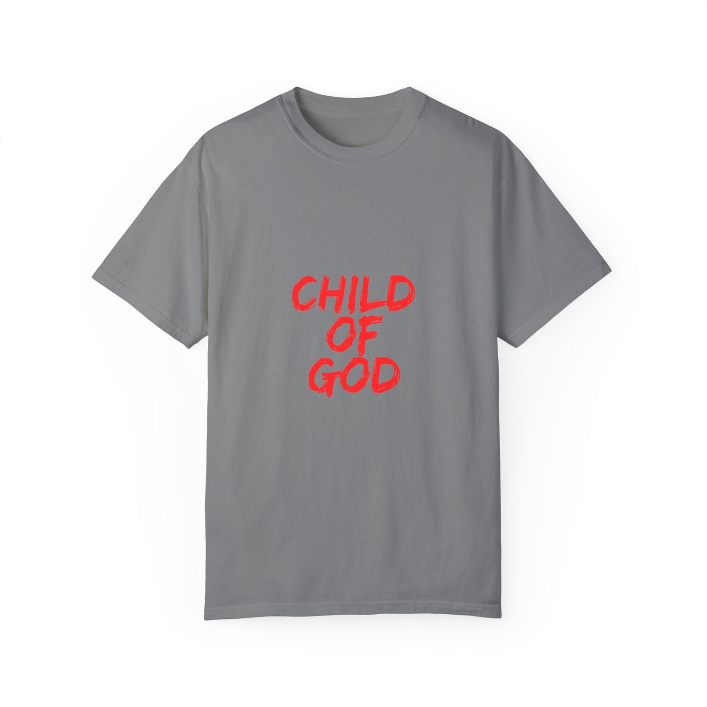 The Child of God Tee with Red Letters