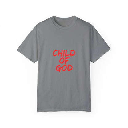 The Child of God Tee with Red Letters